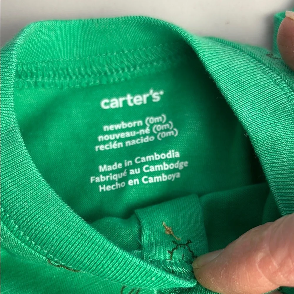 Carters charming teal